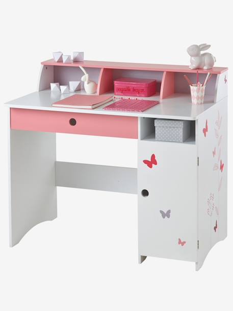 Bureau enfant ENVOLEE blanc 1 - vertbaudet enfant 