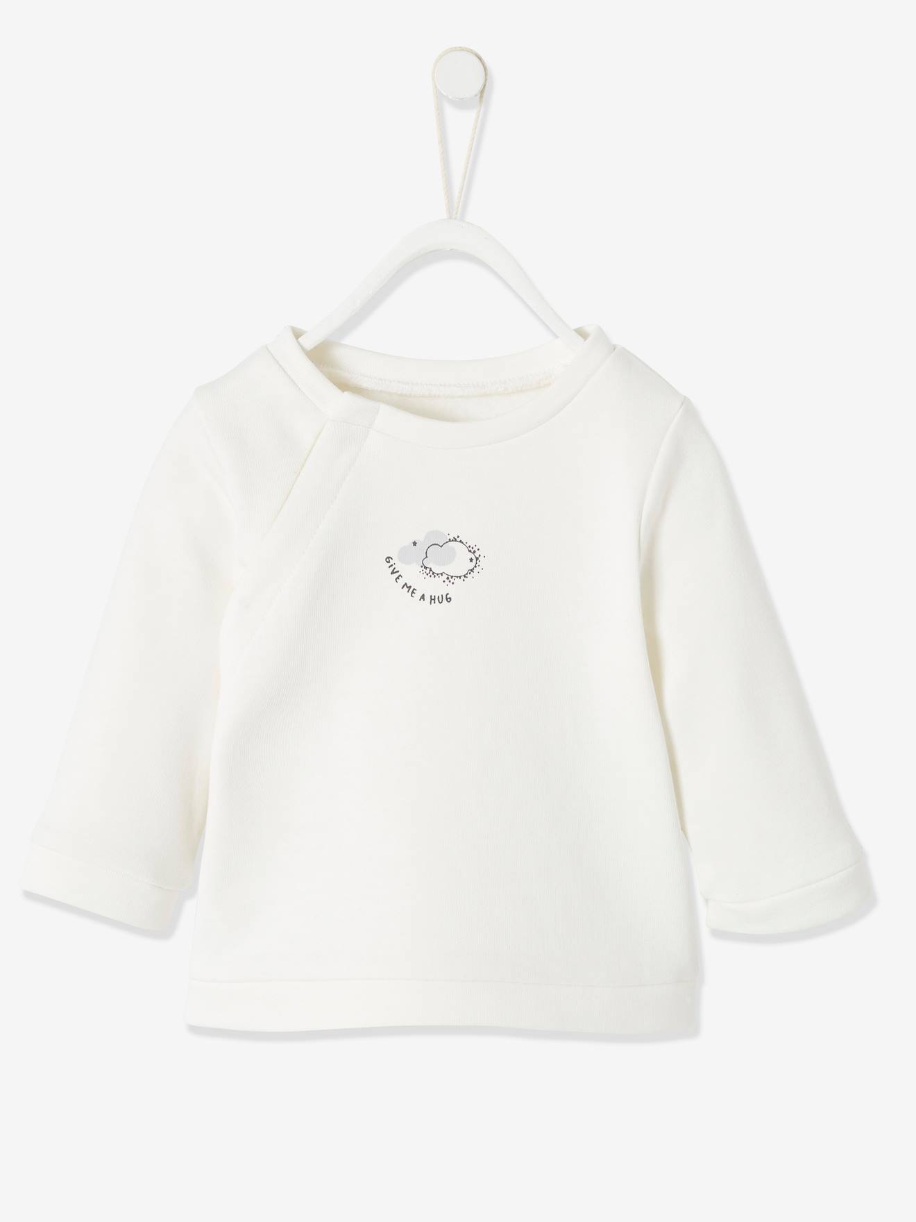 VERTBAUDET Pantalon Molleton Bébé Fille Marine - Taille Élastiquée, Poches Volants, 12 Mois (74cm)