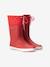 Bottes de pluie fourrées enfant Lolly Pop Giboulée marine blanc+noir blanc+rouge/blanc 12 - vertbaudet enfant 