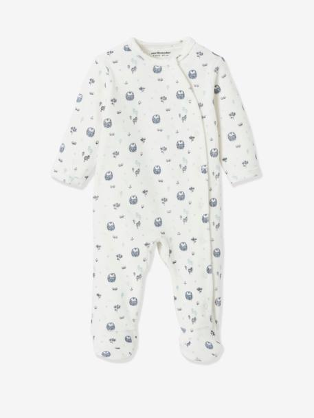 Lot de 2 pyjamas 'Frissons d'hiver' bébé en velours lot encre 3 - vertbaudet enfant 