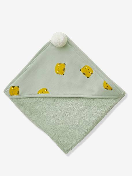 Cape de bain Panda jaune curry+vert sauge 7 - vertbaudet enfant 