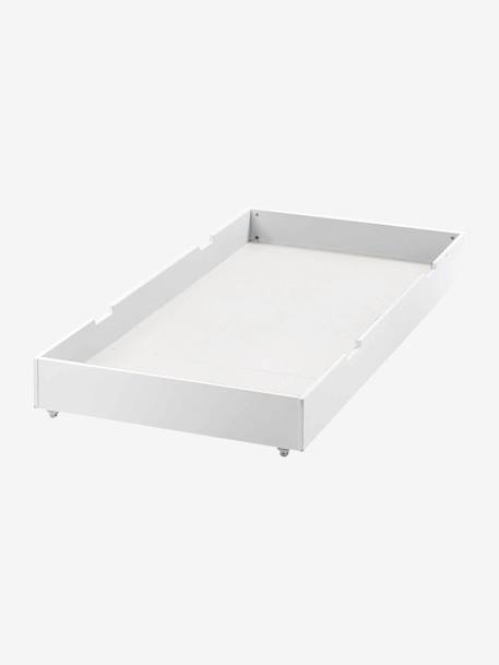 Tiroir de lit enfant à roulettes Come blanc 1 - vertbaudet enfant 