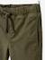 Pantalon garçon battle facile à enfiler bleu glacier+kaki foncé+taupe 10 - vertbaudet enfant 