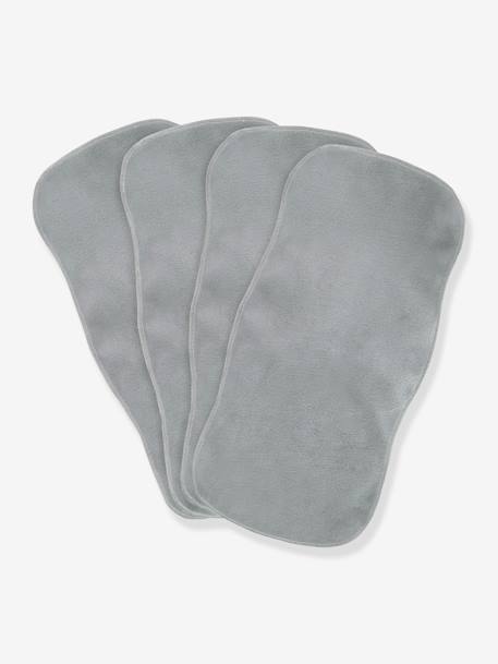 8 voiles de protections réutilisables en micropolaire MULTICOLORE 2 - vertbaudet enfant 