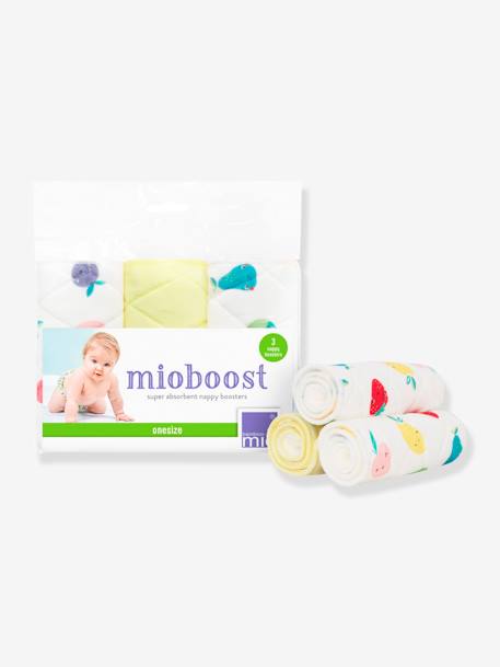 Mioboost, booster pour couches lavables (x3) BAMBINO MIO BLANC+PANIER FRUITE 6 - vertbaudet enfant 