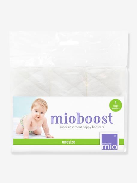 Mioboost, booster pour couches lavables (x3) BAMBINO MIO BLANC+PANIER FRUITE 1 - vertbaudet enfant 