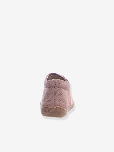 Bottillons bébé fille Cocoon Fantaisie NATURINO® 1ers pas rose pois irisé 4 - vertbaudet enfant 