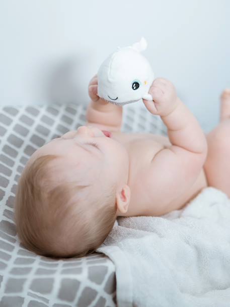 Veilleuse peluche portable Shakies Baleine+Licorne+Mouton 2 - vertbaudet enfant 