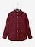 Chemise garçon imprimée pois Aubergine imprimé 1 - vertbaudet enfant 