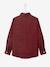 Chemise garçon imprimée pois Aubergine imprimé 2 - vertbaudet enfant 