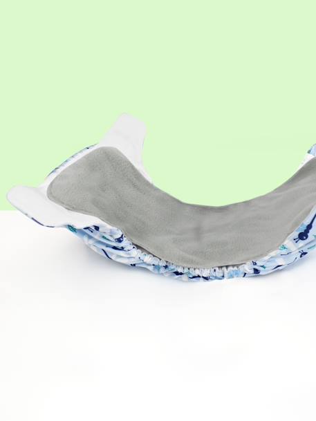 8 voiles de protections réutilisables en micropolaire MULTICOLORE 3 - vertbaudet enfant 