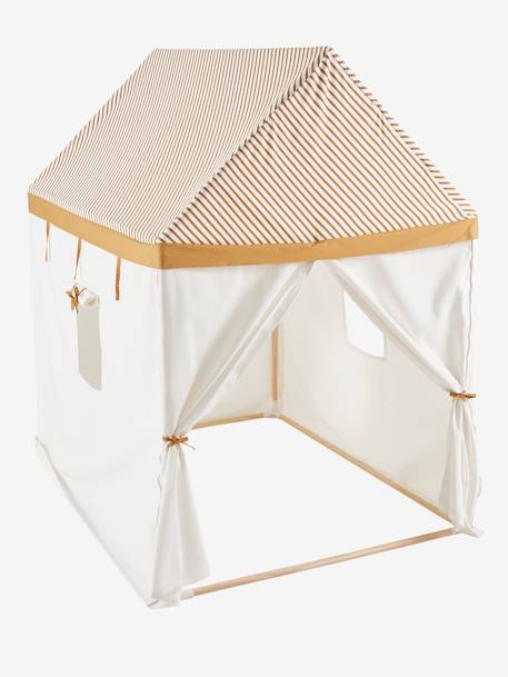 Cabane Maison en tissu multicolore 1 - vertbaudet enfant 