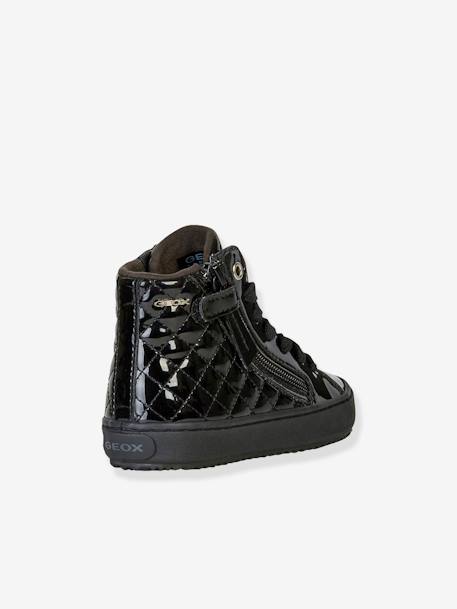 Baskets fourrées Mid fille Kalispera Girl noir vernis 4 - vertbaudet enfant 