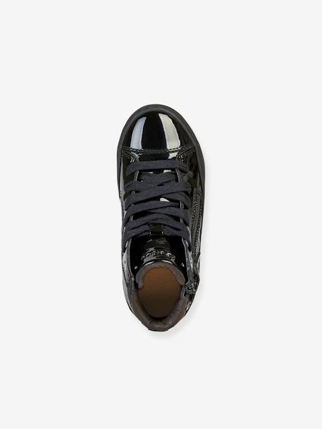 Baskets fourrées Mid fille Kalispera Girl noir vernis 5 - vertbaudet enfant 