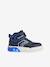 Baskets MID garçon J Grayjay Boy A marine bleu 3 - vertbaudet enfant 
