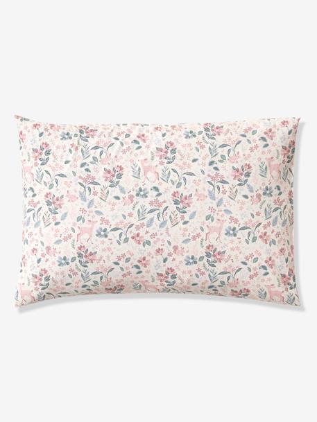 Parure housse de couette enfant et taie d'oreiller VICTORIA prune 4 - vertbaudet enfant 