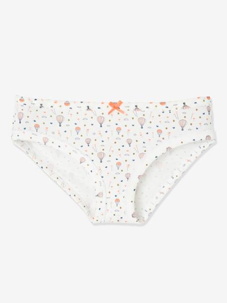 Lot de 5 culottes fille fantaisie Lot ivoire 4 - vertbaudet enfant 