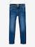 Jean slim MorphologiK fille tour de hanches LARGE avec usures BLEU FONCE DELAVE+denim black+DENIM GREY 2 - vertbaudet enfant 