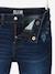 Jean slim MorphologiK fille tour de hanches FIN avec usures Brut 3 - vertbaudet enfant 
