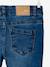 Jean slim MorphologiK fille tour de hanches LARGE avec usures BLEU FONCE DELAVE+denim black+DENIM GREY 5 - vertbaudet enfant 