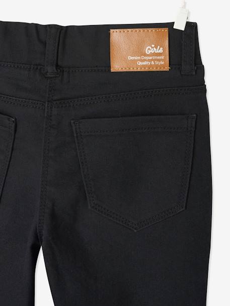 Pantalon jegging indestructible fille détails surpiqûres noir 4 - vertbaudet enfant 