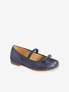 Ballerines cuir fille  - vertbaudet enfant