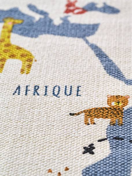 Tapis rond Mappemonde bleu / multicolore 5 - vertbaudet enfant 