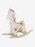 Girafe à bascule en bois FSC® ROSE MOYEN UNI AVEC DECOR 4 - vertbaudet enfant 