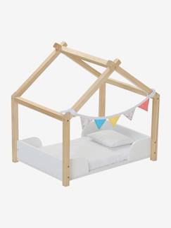Idées cadeaux bébés et enfants-Jouet-Poupons et poupées-Lit cabane poupon en bois FSC®