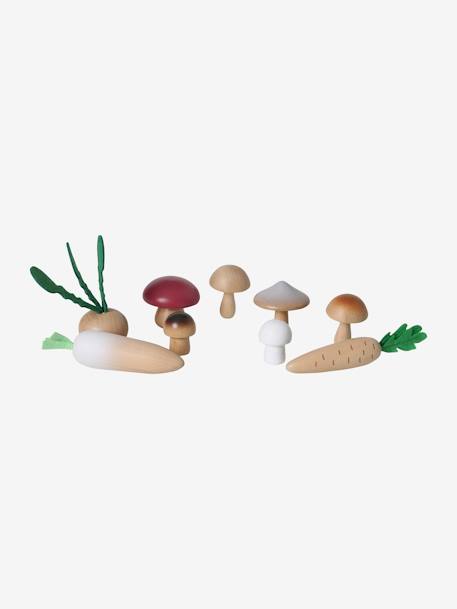 Set de légumes en bois FSC® multicolore 1 - vertbaudet enfant 