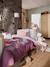 Parure housse de couette enfant et taie d'oreiller VICTORIA prune 5 - vertbaudet enfant 
