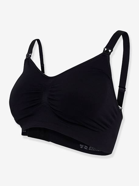 Soutien-gorge grossesse et allaitement rembourré sans coutures NOIR 5 - vertbaudet enfant 
