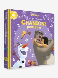 Jouet-Livres-Livres sonores-Disney - Livre Sonore Mes Premières Chansons pour Rire - HACHETTE JEUNESSE