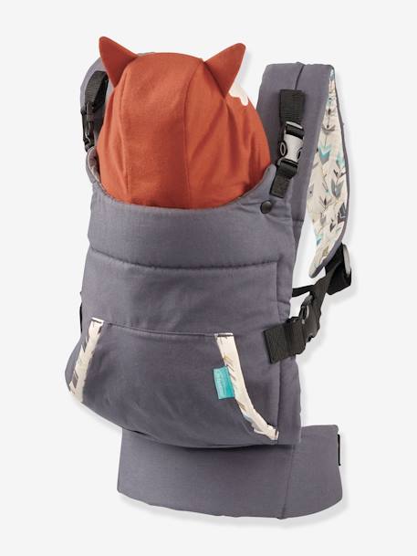 Porte-bébé Cuddle up gris+Gris/capuche renard 6 - vertbaudet enfant 