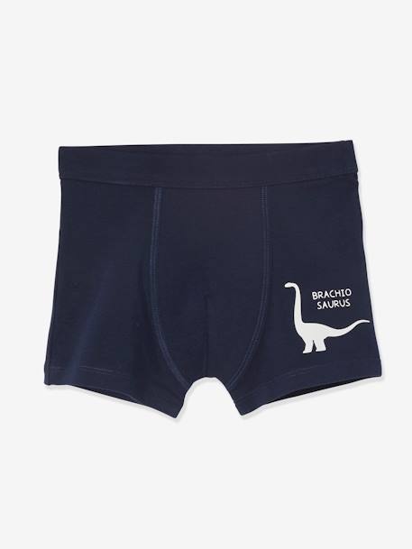 Lot de 7 boxers stretch garçon dinosaures Lot ivoire 3 - vertbaudet enfant 