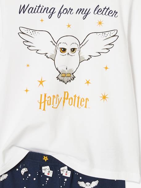 Pyjama fille Harry Potter® Bas Bleu / Haut crème 6 - vertbaudet enfant 