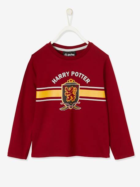 Pyjama Garçon Harry Potter® Haut bordeaux/Bas gris 2 - vertbaudet enfant 