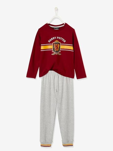 Pyjama Garçon Harry Potter® Haut bordeaux/Bas gris 1 - vertbaudet enfant 