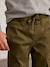 Pantalon garçon battle facile à enfiler bleu glacier+kaki foncé+taupe 15 - vertbaudet enfant 