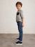 Jean droit relax forme loose garçon stone 10 - vertbaudet enfant 