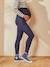 Jean de grossesse skinny bandeau sans couture Denim brut+Gris foncé 5 - vertbaudet enfant 