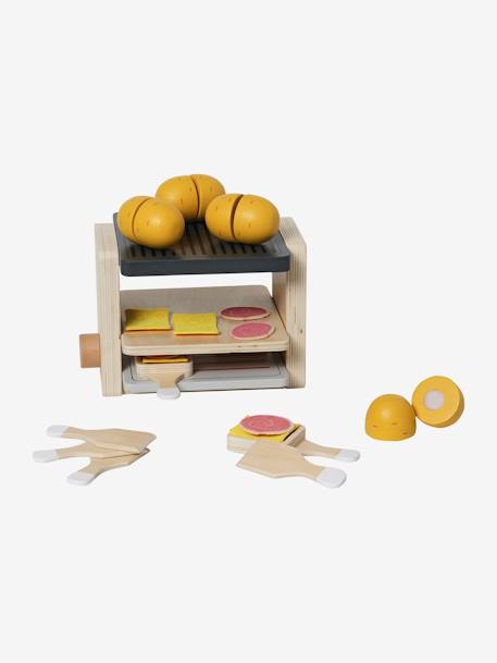 Appareil à raclettes en bois FSC® multicolore 4 - vertbaudet enfant 