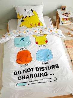Linge de maison et décoration-Linge de lit enfant-Parure housse de couette + taie d'oreiller enfant Pokemon®