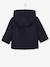 Manteau duffle-coat bébé avec capuche encre+gris chine 2 - vertbaudet enfant 