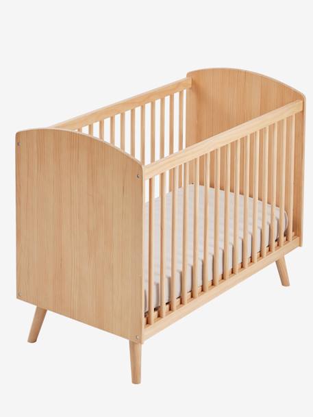 Lit bébé CONFETTI NATURE pin massif 7 - vertbaudet enfant 