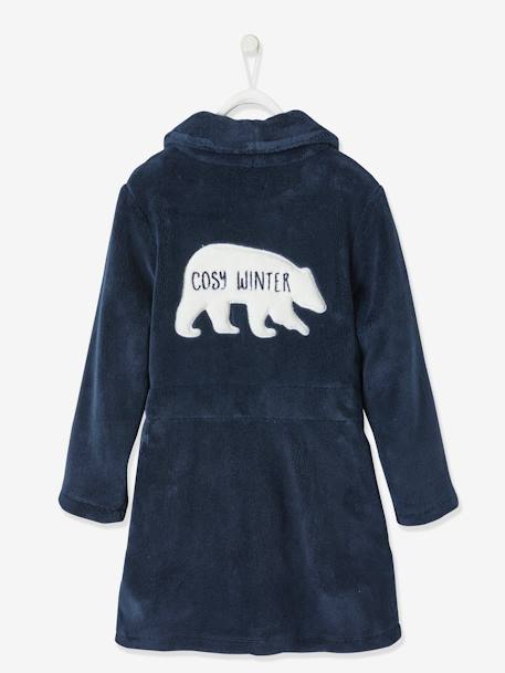 Mode enfant-Garçon-Pyjama, surpyjama-Peignoir en maille polaire