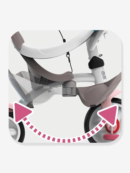 Tricycle Baby Balade plus - ROSE 7 - vertbaudet enfant 