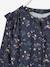Combinaison à fleurs fille encre imprimé 3 - vertbaudet enfant 