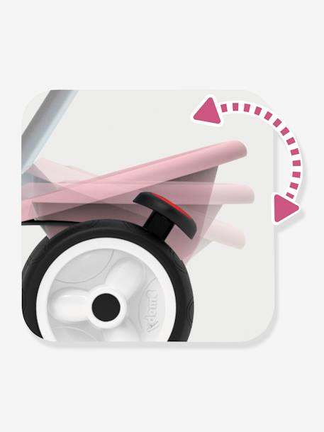 Tricycle Baby Balade plus - ROSE 4 - vertbaudet enfant 
