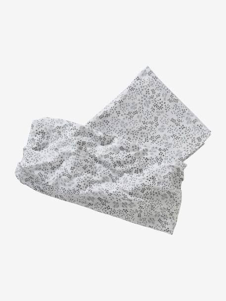 Echarpe de portage Cherry+gris chiné pucé+ivoire végétal+Léopard 12 - vertbaudet enfant 